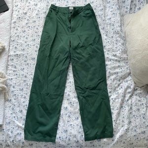 Green Aritzia Sunday Best Jaden pants